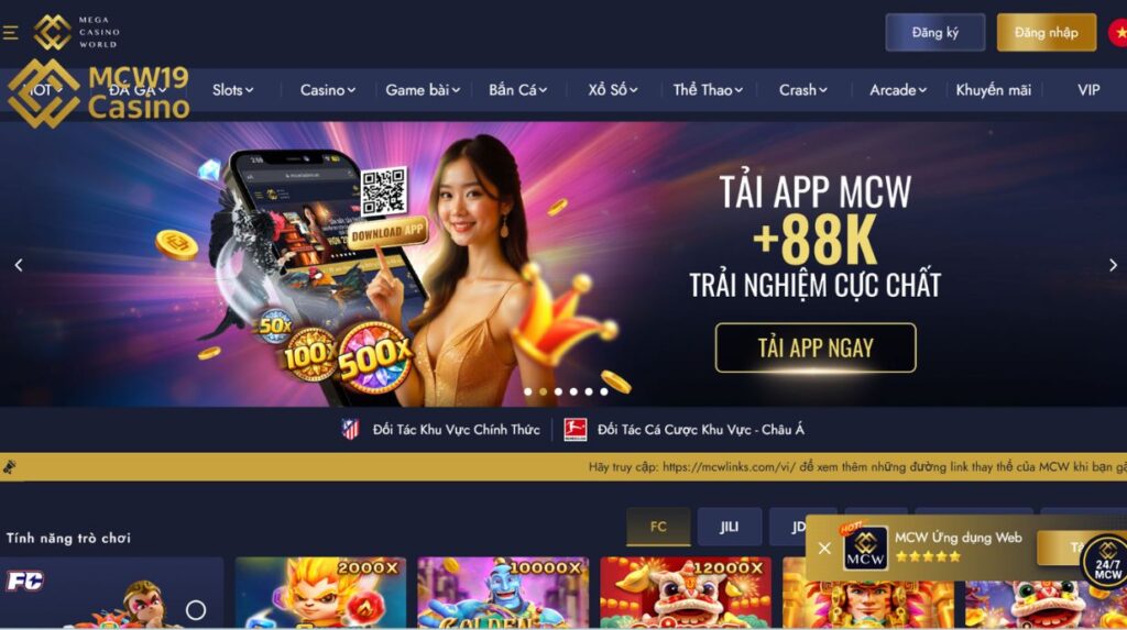 Ưu điểm khi đăng ký tài khoản MCW19